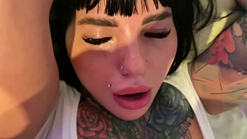 Big ass MILF asks for rough anal and then she makes him to slow down