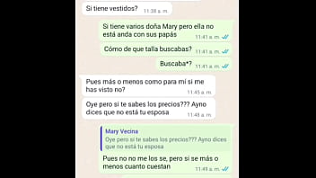 DOÑA MARY DE PERRITO SE PUSO MUY CACHONDA Y ME LA COJI MIENTRAS SU ESPOSO NO ESTA