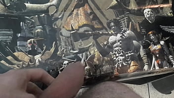 Video games review with penis cursor