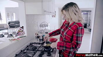 PervyMother - Unruly Stepson Devours His Refined Mother's Pussy During the Holiday