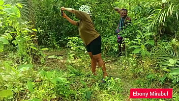 Doing research in a Bush, and I see this man he help and snap me some pictures, and we end up having sex