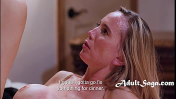 Step Mom's worried about her dinner but bitch is fucking her man - Lola Fae