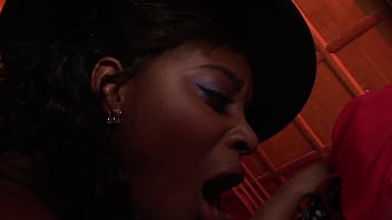 Black Babe Jasmine Webb Gets Fucked by a White Cock