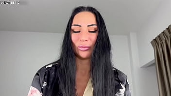 Slippery OIL MILF — TIT FUCK and HAIRY PUSSY Rub