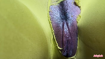 Don't Skip the Leg Day! She Jerked My Cock with Her Legs