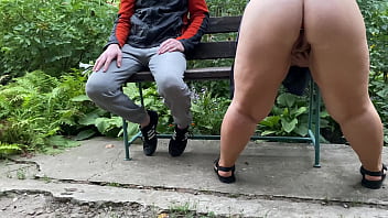 Wet panties of a naughty MILF after a golden shower from her hot pussy