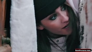 SexSinners.com - Busty milf spanks her next door neighbor