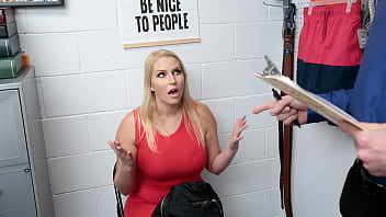 The Pervert Mall Mall Officer Allows the Milf Thief to Negotiate for Her Freedom - Liftermilf
