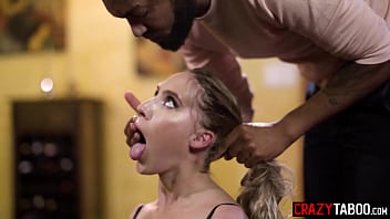 Eager blonde MILF Cadence Lux only wants a rough sex so her black boyfriend fucked her