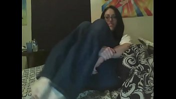 Denim jeans and evil laugh