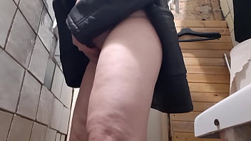 I film with a hidden camera how my stepmom masturbates while sitting on the toilet - Lesbian Illusion Girls