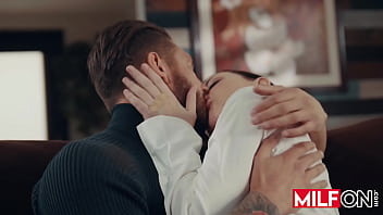 Horny big tit redhead milf fuck her husband's boss and suck him good - Sovereign Syre, Quinton James