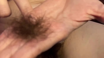 I shave my very hairy pussy bush and asshole with a razor rarely video