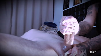 Massagem completa de Milf drenando tudo as bolas