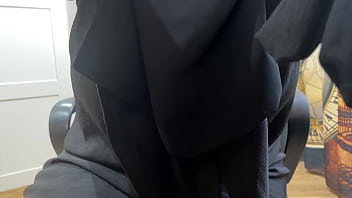 Teen in stockings has a throbbing orgasm