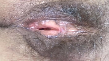 Stepson enjoys my hairy pussy after we've fucked, he asks me to fuck him too