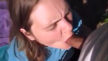 Wife Sucking Dick Outside & Getting Bareback All Different Ways