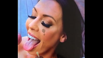 Hot cum facial on milf rachel starr