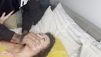 Hot Stepmom Fucks Stepson & Dad Joins After Catching Them