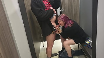 Kiwi Slutty MILF gets fucked in Department Store Changing rooms & pissed on in Public Toilets Trailer. Pt1