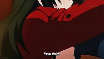 MONJE Y MUJER EXHIBICIONISTA