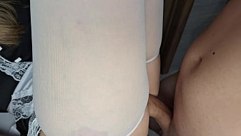 The Russian girl is only 18 years old and she fucks a guy only at her home...