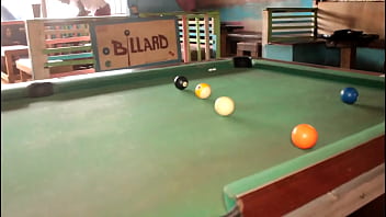 Unprecedented in Cameroon, the sexual bet in billiards against a good cock and a tight ass
