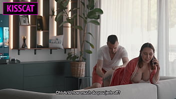 Stepmom Seduces Stepson While Husband’s Away—Will Her Naughty Phone Call End in a Taboo Fuck?!