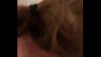 French canadian mature milf sucking on my latin cock like a pro in hotel room