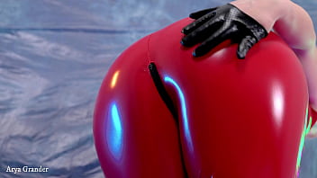 PVC tease video pin up blonde (Arya Grander)