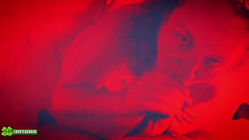 Lucky Gurl Kween Bunny B - Red Light Special POV Blowjob and Throat Fucking A BBC