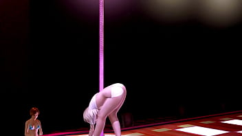 Una jubilada anciana folla a una stripper después de una actuación Download Game Here: http://bit.ly/3relURC