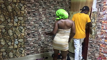 My neighbor finally fuck me after helping her to get her clothes from outside