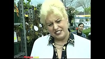 Bbw mom picked up for her first anal