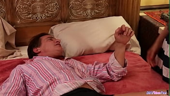 Amazing bigtits housewife gets bent over