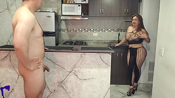 Horny Latina MILF cheats in the morning, gets fucked hard and ends covered in cum after a creampie