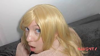 Surprise Face Fucking With my Step-Son