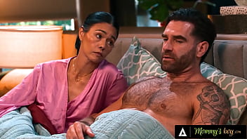 MOMMY'S BOY - Petite Alexia Anders Gets Fucked By Stepbrother Next To Stepmom Dana Vespoli In 4-Some