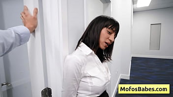 Watch this horny and busty secretary Sasha Pearl fucked in the office by Parker Ambrose