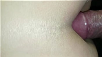 He pulls my hair and puts his cock in my anus, a big-ass brunette Latina with big natural tits anal.