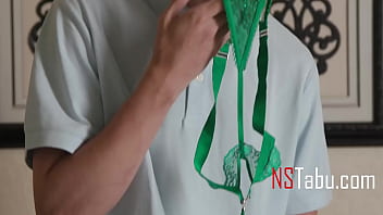 Smelling Stepmom's Panties