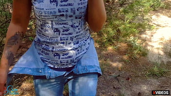 I asked a stranger wodman to cum in my panties