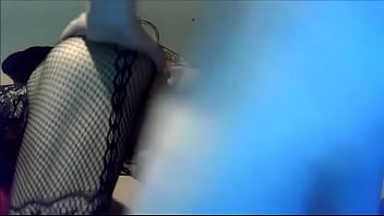 Licking and fucking asian milf pussy in body stocking