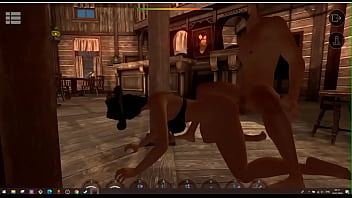 Mi hermana prueba la realidad virtual y termina masturbandose