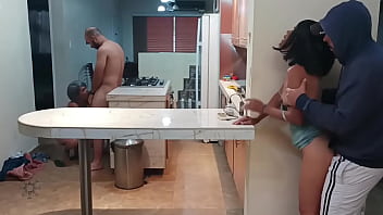 I see my stepsister fucking my fucking boyfriend and I end up fucking my stepbrother for revenge.