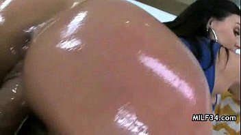 Horny big-tit MILF fucked hard