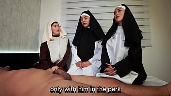 Three horny nuns ride and taste my cock part 1 - TOMMY MILLER