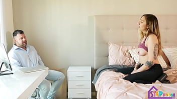 Hot Young Stepmom Rides Cock