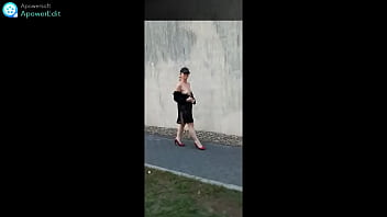 Flashing in public outdoor