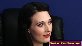 UK milf sucks doctor cock before facial